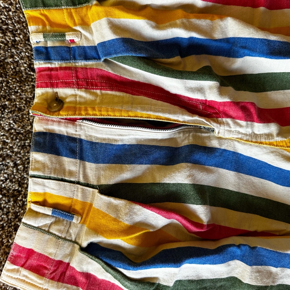 Free People Multicolor Striped Pants